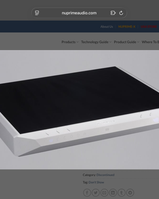 Nuprime Ida 16 Ampli integrato con dac dsd.
