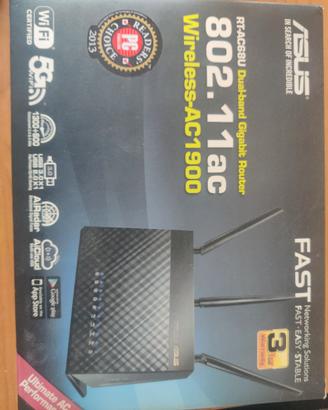 Router Wi-Fi Asus RT-AC68U Dual-Band AC1900 