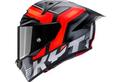 CASCO INTEGRALE KYT R1R CARBON ACCELERATOR ROSSO E