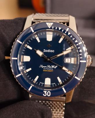 Zodiac Super Sea Wolf Compression Diver Blue 