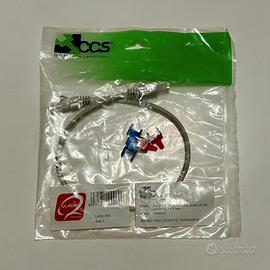 Cavo di rete LAN Ethernet 0.5m Cat.5e CCS Qubix