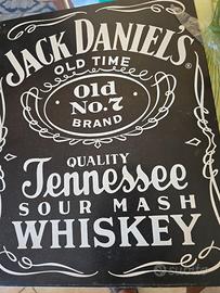 Targa  americana Jack daniel in eccellente condizi