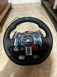 Logitech G29 + pedaliera – usato pochissimo