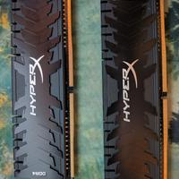 RAM DDR4 16GB (2x8GB) HyperX Predator 3200MHz CL16