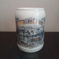 Boccale Birra Menabrea in Ceramica mezzo litro