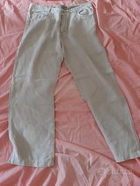 pantaloni estivi 100% lino