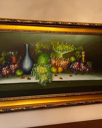 Dipinto raffigurante frutta