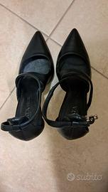 Scarpe con tacco alto nere Tata Woman 