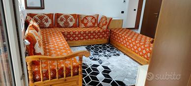set divani arabi/sedute per riad + tenda omaggio 