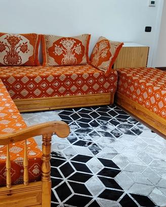 set divani arabi/sedute per riad + tenda omaggio 