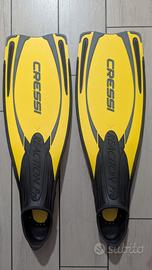 PINNE CRESSI REACTION PRO. SNORKELING E SUB.