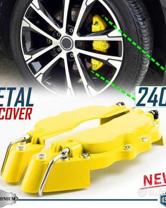 Cover COPRI PINZE Freni Auto GIALLE Tuning 24CM