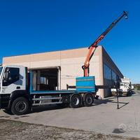 IVECO Stralis AD 260S36 6x2 pianale e gru post