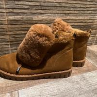 scarpe in pelliccia sintetica  misura 40