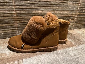 scarpe in pelliccia sintetica  misura 40