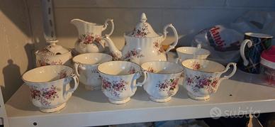 royal albert lavender rose servizio tè