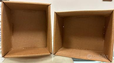 Scatoline in cartone con box esterno