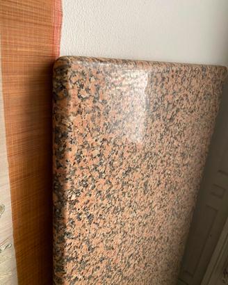 Piano tavolo granito Rosa Porrino 130x70