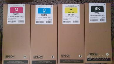 Kit toner epson T8381, T8382, T8383, T8384