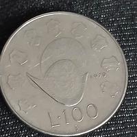 100 lire s.marino 1979