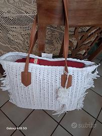 borsa mare rattan + trapuntino matrimoniale