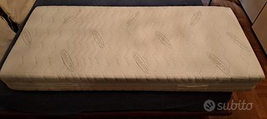 materasso + rete a doghe 