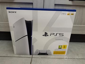 Playstation 5 Console Slim + 1 DualSense White1TB