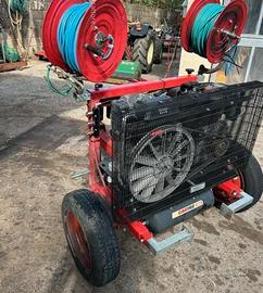motocompressore carrellato lisam 990 raccolta oliv