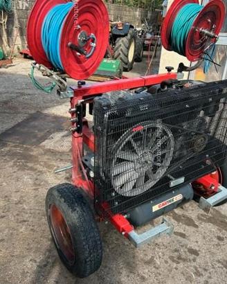motocompressore carrellato lisam 990 raccolta oliv