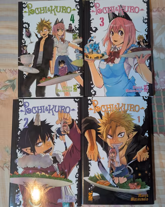 pochi & Kuro manga 1-4