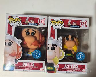 Funko Pop Asterix & Obelix 129 130 Special Edition