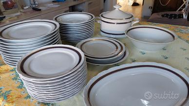 Servizio Vintage Mitterteich Bavaria Porcellana