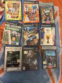 10 Giochi PlayStation 2 Originali - Lotto