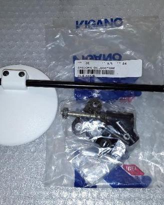 SPECCHIO MOTO FILETTO 10mm BIANCO