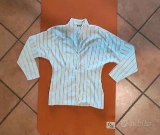 Camicia bianca rigata tg 44