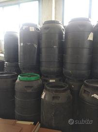 fusti in plastica adoperati solo per alimenti