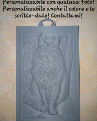 Quadro a bassorilievo decorativo