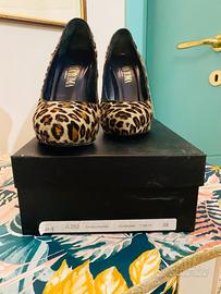 Decolletè cavallino leopardato