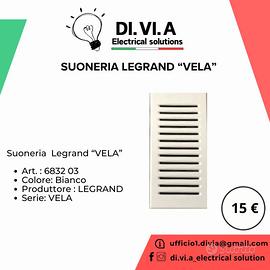 SUONERIA LEGRAND "VELA"
