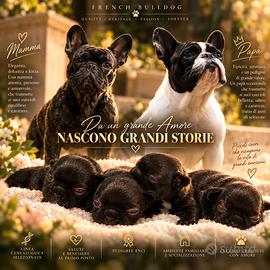 Cuccioli di Bouledogue Francese con pedigree
