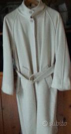 CAPPOTTO MAX MARA BIANCO LANA TG. 44