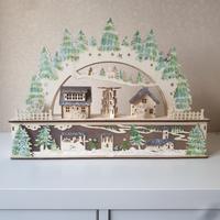 Arco luminoso natalizio 3D a led. Sweden