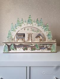 Arco luminoso natalizio 3D a led. Sweden