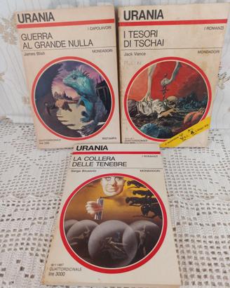 urania lotto 3  libri  blish  vance. brussolo