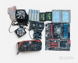 Lotto Asus rog Maximus IV extreme-z, intel, nvidia