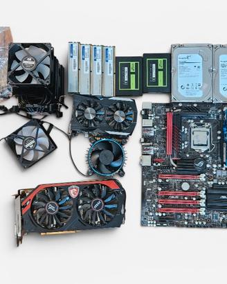 Lotto Asus rog Maximus IV extreme-z, intel, nvidia
