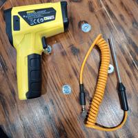 termometro digitale infrarossi con sonda