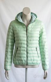Piumino leggero color verde menta chiaro