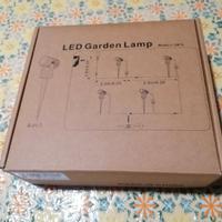 Aogled Luci da giardino a LED 3W impermeabili