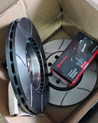 Dischi freno Brembo piu pastiglie freni